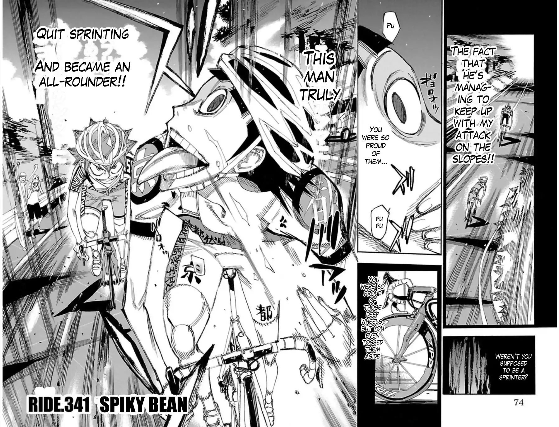 Yowamushi Pedal Chapter 341 4